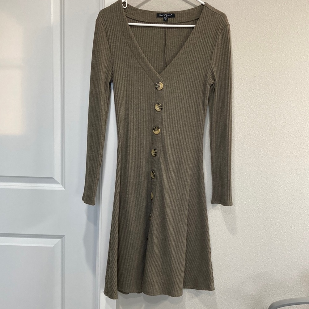 Velvet Heart Sweater Dress